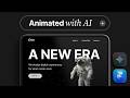 Design an Animated Website Hero Using Framer and AI (Nano Banana Pro, VEO 3.1 and Gemini 3)