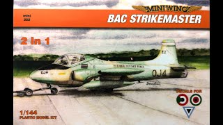 BAC Strikemaster 1:144 MINIWING Video Review