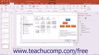 PowerPoint 2016 Tutorial Inserting and Manipulating SmartArt Microsoft Training