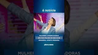 Mulheres conservadoras são mais felizes do que as de esquerda, aponta pesquisa