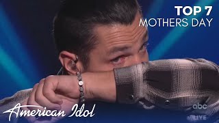 Chayce Beckham GETS EMOTIONAL With His Beautiful Original Song For His Mom!