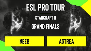 SC2 - Neeb vs. Astrea - DH SC2 Masters - Summer 2020 - Grand Finals - NA