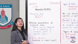 Class 6 - Mathematics - Chapter 16 - Lecture 1 - Handling Information - Allied Schools