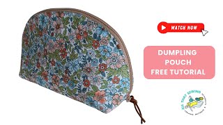 Dumpling Pouch Free Tutorial and Pattern