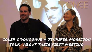 Colin O'Donoghue & Jennifer Morrison talk about their first meeting and their experience on OUAT