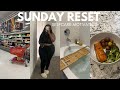 SUNDAY RESET + SELF CARE ROUTINE | Hygiene + Self care, Grocery Shopping, Meal prep, Cleaning etc.