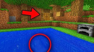 How to Build a SECRET BASE in Minecraft! - REALMS EP1