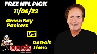 NFL Picks - Green Bay Packers vs Detroit Lions Prediction, 11/6/2022 Week 9 NFL Expert Best Bets