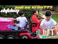 ditdim pake truk besar keliling kampung berbagi ice cream | ditdim berbagi