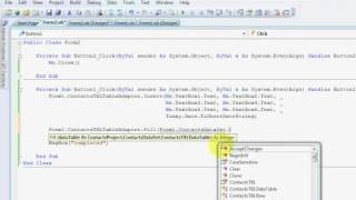 VB.NET Tutorial: Working With Data(5) Add itmes to Database