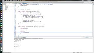 Java: Tic Tac Toe (Part 2)