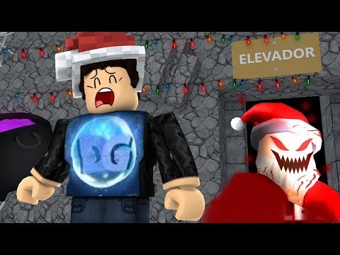El Malvado Santa Claus Aparece En El Elevador Del Horror
