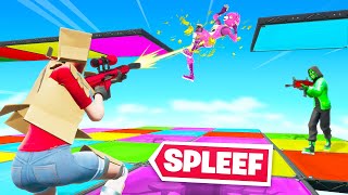 NEW SPLEEF Mini-Game In FORTNITE! (Crazy)