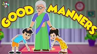 Good Manners | What to say when | Hindi Stories | Hindi Cartoon | हिंदी कार्टून | Puntoon Kids