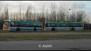 Manovra Scania Omnicity CN94UB al deposito di Preganziol