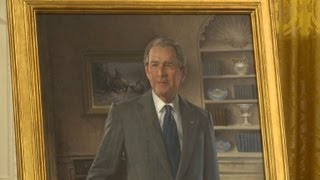 Obama welcomes Bush back home