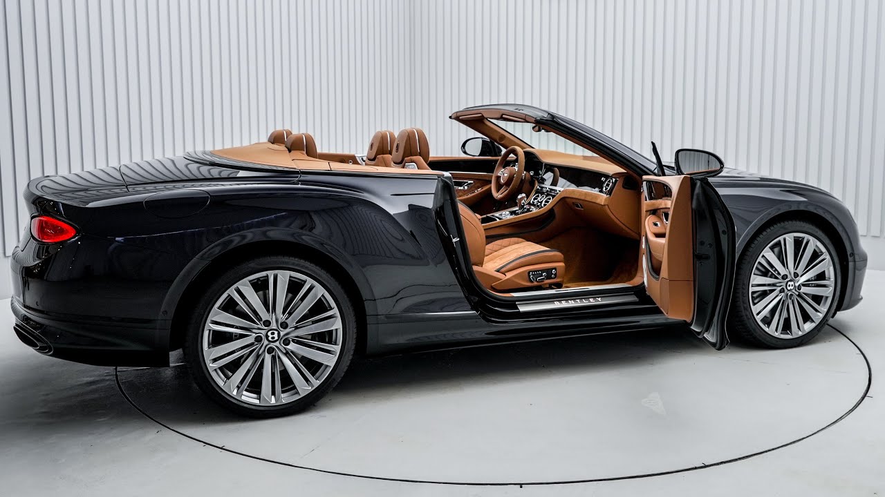 2024 Black Bentley Continental GTC Speed - Pure Luxury In Detail - YouTube