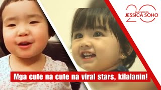 Mga cute na cute na viral stars, kilalanin! | Kapuso Mo, Jessica Soho