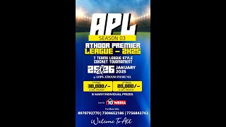 ATHOOR PREMIER LEAGUE-03 2025 || PRESENTED BY ATHOOR FRIENDS CLUB ||  || DAY-02