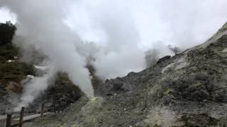 【タイムラプス】玉川温泉 火山性ガス噴気孔ラプス