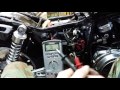 how to test a motorcycle stator