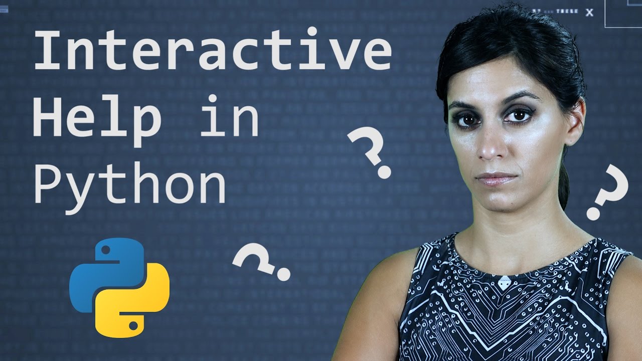 Interactive Help Python Tutorial Learn Python Programming Interactive Help Python Tutorial Learn Python Programming