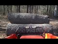 kubota l 39 carrying monster logs