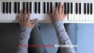 Blue Bossa - Jazz Piano Lesson by René Pretschner 2009