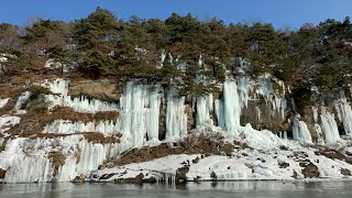 철원 한탄강 물윗길 트레킹 풀코스 영상 (직탕폭포~순담, 8.5km) 2025.2.1