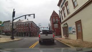 Driving through Flemingsburg, Kentucky