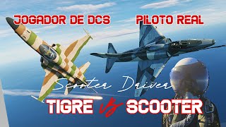 Scooter Vs Tigre, Duelo entre Jogador de DCS e Piloto de Caça no mundo real