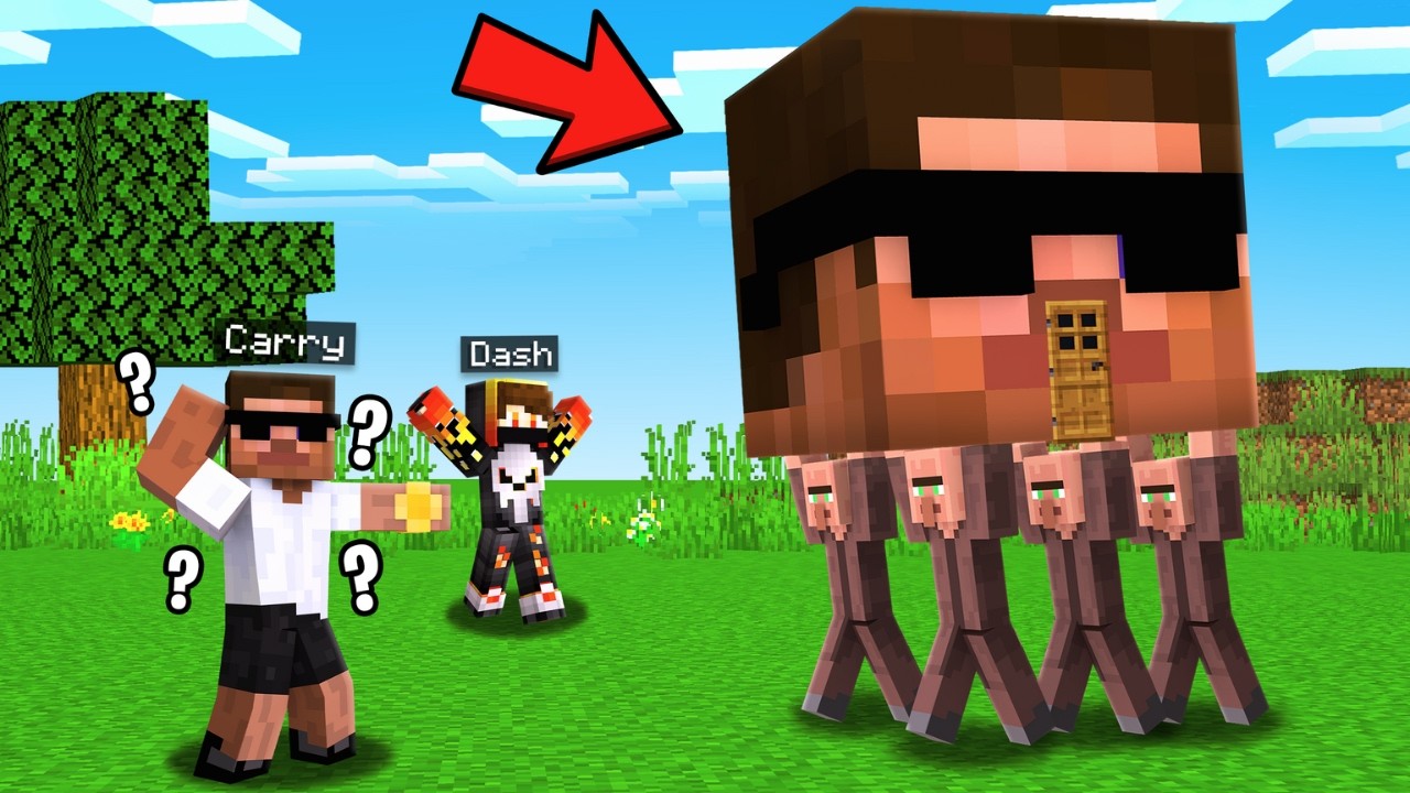 Villager Steal My House Base In Minecraft Youtube