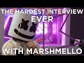 The HARDEST interview EVER with Marshmello