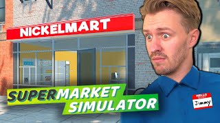 I OPENED MY OWN STORE In Supermarket Simulator!!