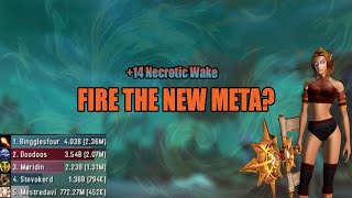 2.3M DPS! FIRE THE NEW META? | +14 Necrotic Wake | Fire Mage M+ The War Within Season 1