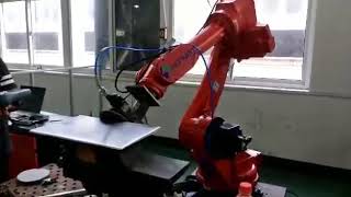 Polishing robot arm