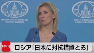 「日本社会で反ロシアのヒステリー」ロシアが日本に報復制裁（2022年4月7日）