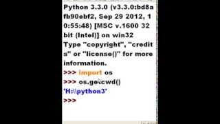Python os.listdir, os.curdir, os.chdir