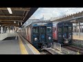 【4k】長崎本線 yc1系219 1219 201 1201 普通市布経由長崎行き 諫早駅発車