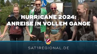 Anreise zum Hurricane Festival 2024 in vollem Gange