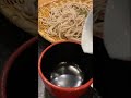 大阪のざる蕎麦はつゆがエグ過ぎて美味さがけしからん　 大阪府 そば 天ざる