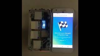 Chorus32 RF Lap-timer Web Interface Demo