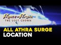 Prince Of Persia The Lost Crown All Athra Surge Locations