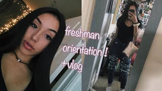 GRWM+VLOG: freshman orientation 2018