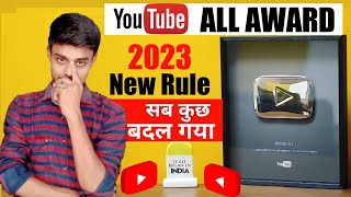 📢 Big Update YouTube Award 2023 🔥|| youtube awards explained in hindi 2023 ~ Gopi Creator
