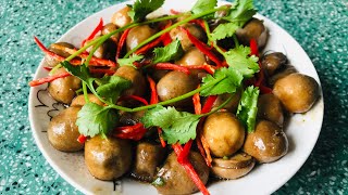 Nấm rơm kho tiêu đậm đà ngon cơm