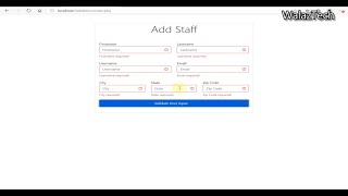Client-Side Validation using JavaScript and Bootstrap 5 Full Tutorial