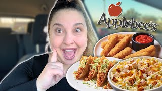 Trying Applebee's TOP 3 MOST POPULAR Meals! [Food Review]