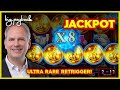 JACKPOT, RARE RETRIGGER! Lock It Link Night Life Slot - TOP AWARD, INCREDIBLE!!