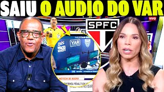 SAIU AGORA O ÁUDIO DO VAR! A SITUAÇÃO COMPLICOU  PARA O JUIZ FLÁVIO RODRIGUES!!